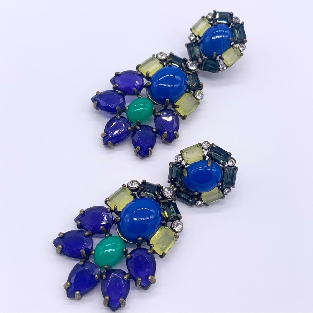 Stella & Dot Peacock Convertible Earrings